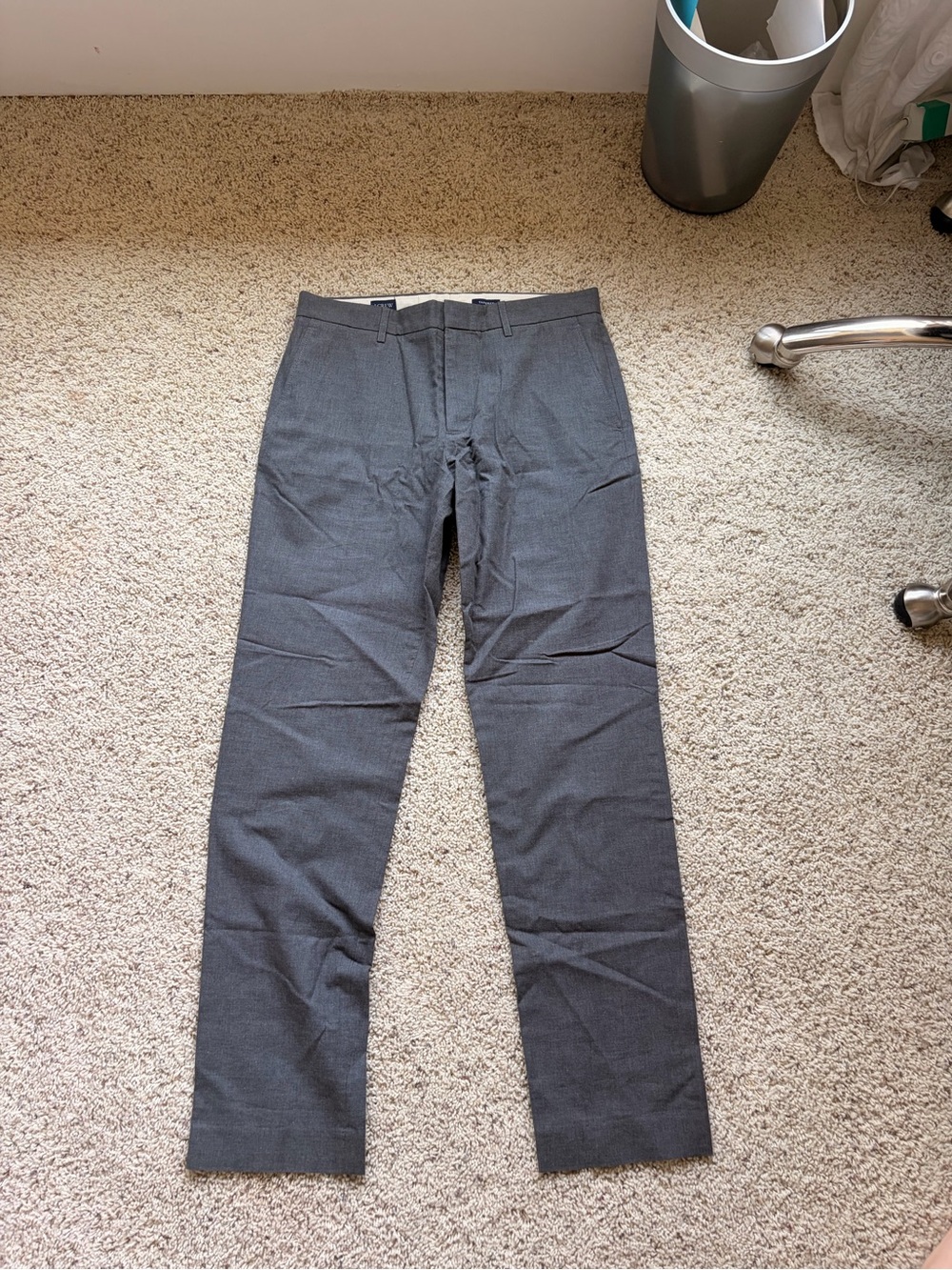 J. Crew Men's Charcoal Dress Pants